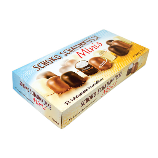 Grabower Topkuss Schoko Marshmallow Kisses Minis Assorted 266g