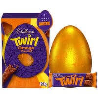 Cadbury Dairy Milk Twirl Orange Egg 193g