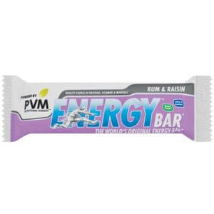 BEST BY FEBRUARY 2026: PVM Rum Raisin Energy Bar 45g