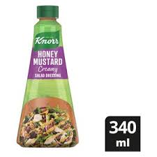 BEST BY DECEMBER 2025: Knorr Creamy Dressing Honey Mustard 340ml