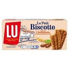 BEST BY MARCH 2026: Lu Le Petit Biscotte Crunchy Cinnamon and Brown Sugar 200g