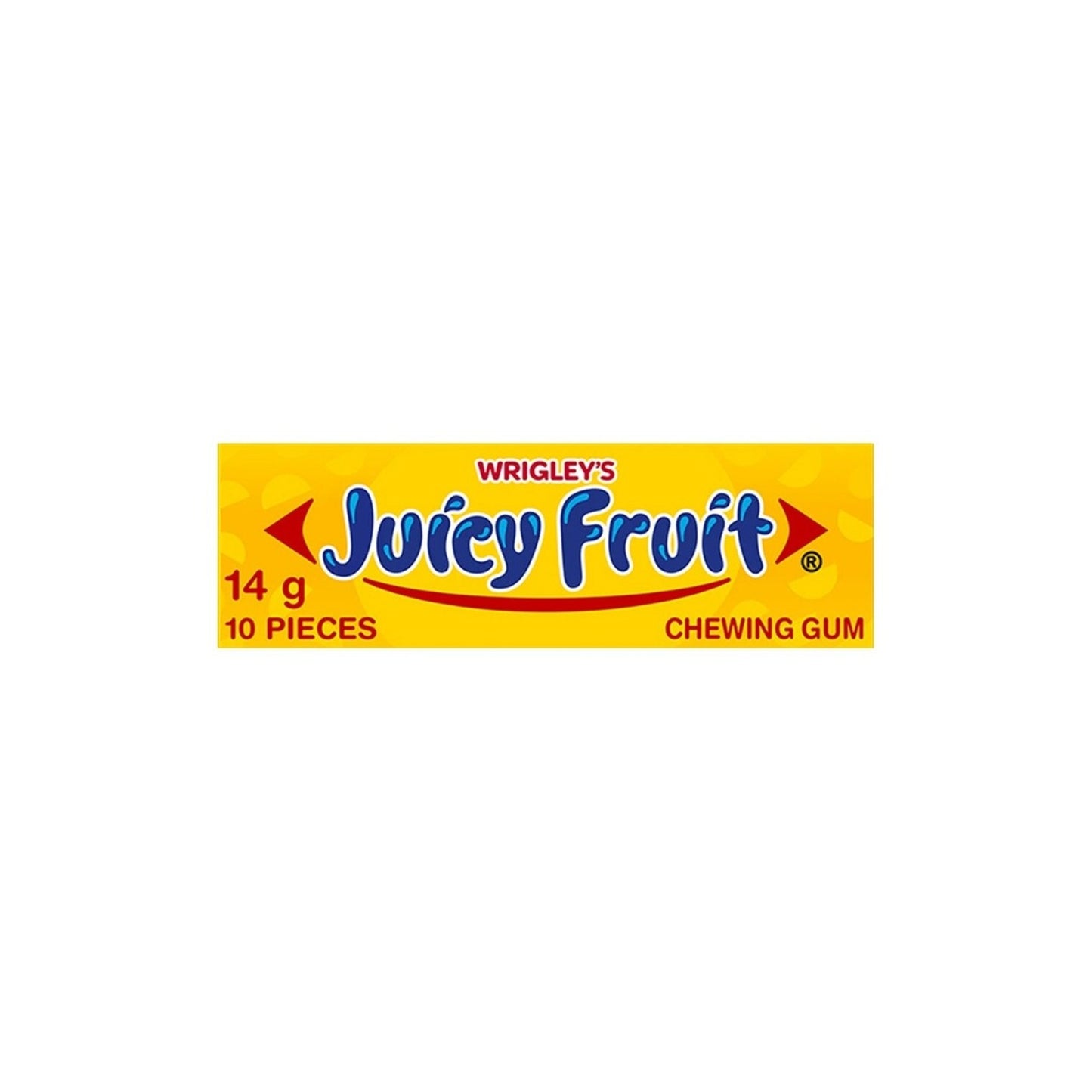 Wrigleys Juicy Fruit Chewing Gum 14g