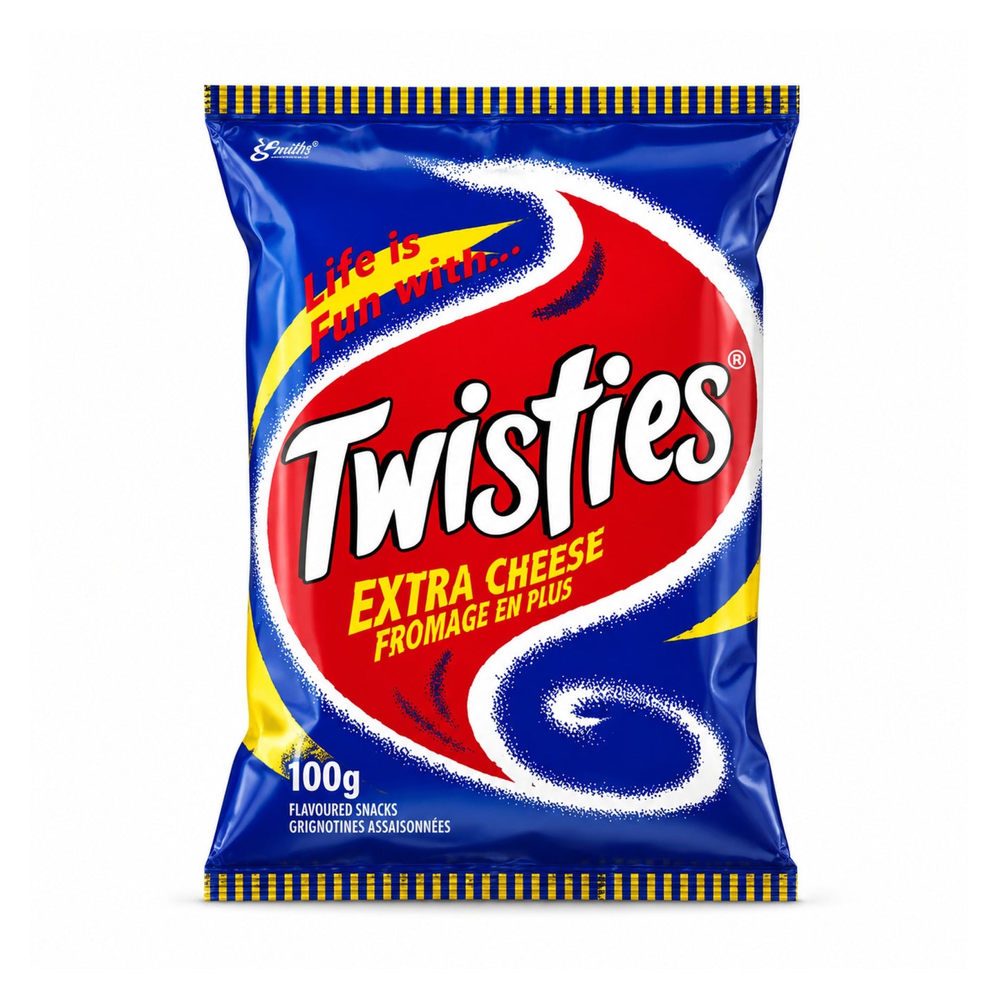 Smiths Twisties Extra Cheese 100g