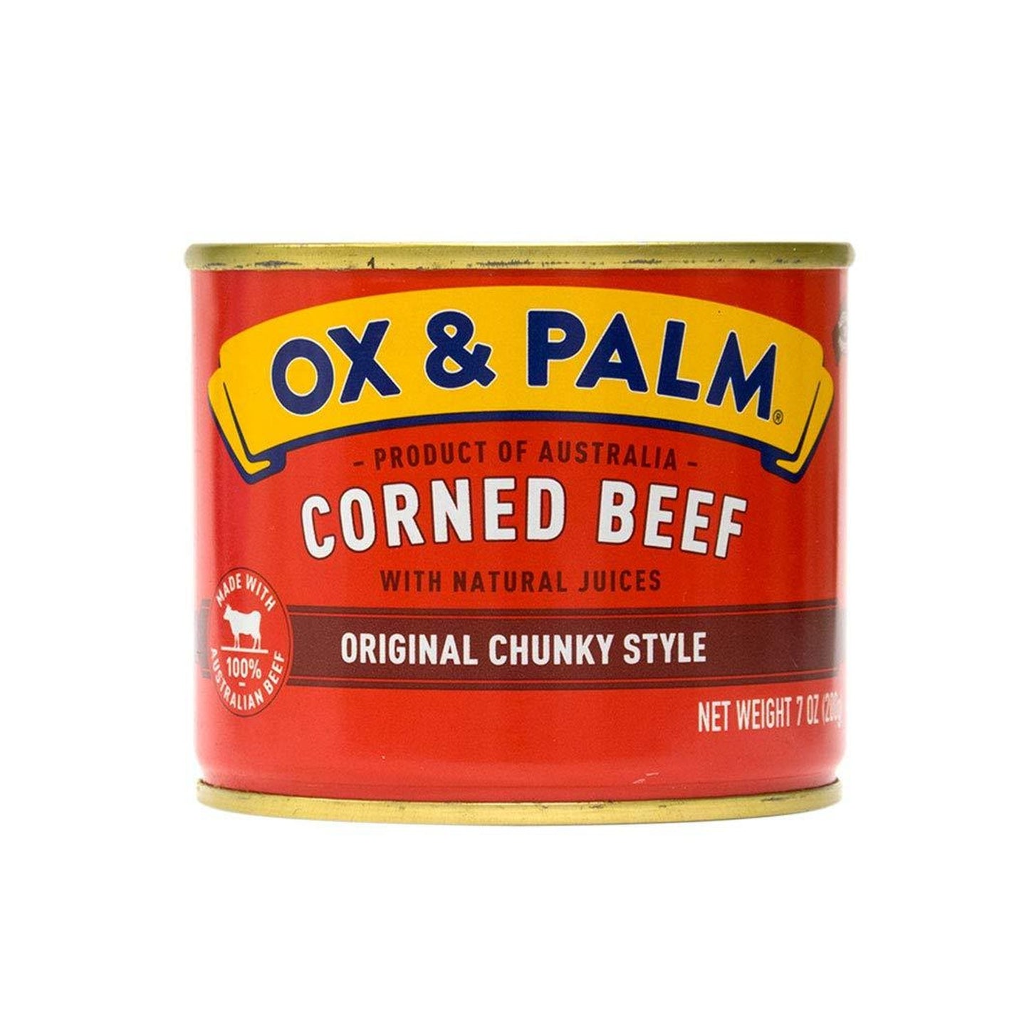 Ox and Palm Corned Beef with Natural Juices Original Chunky Style 200g