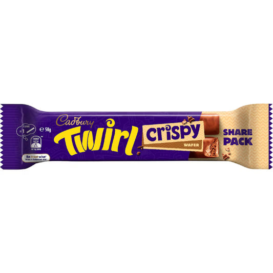 CADBURY TWIRL CRISPY 58G