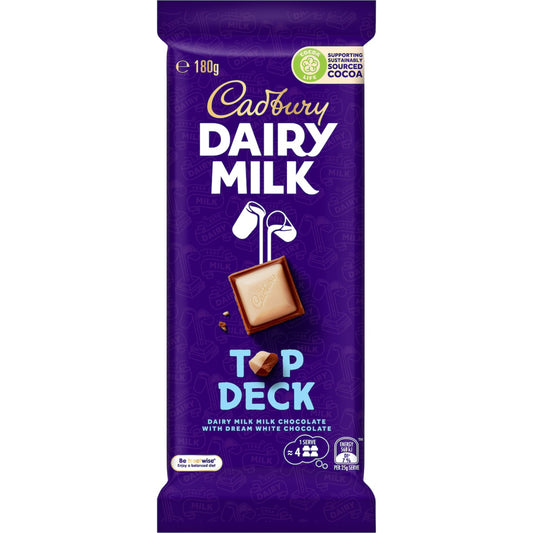 CAD DAIRY MILK TOP DECK 180G