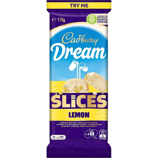 CAD DREAM SLICES LEMON 170G