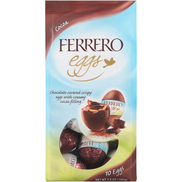 Ferrero Rocher Easter Mini Eggs with Cocoa Filling 100g