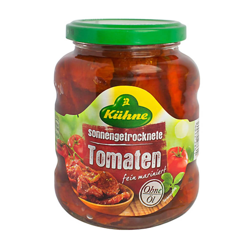 BEST BY DECEMBER 2025: Kuehne Sun Dried Tomatoes 340g