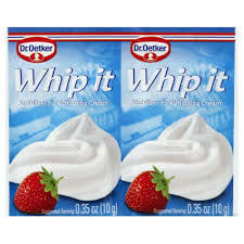 BEST BY FEBRUARY 2026: Dr Oetker Whip It Stabilizer Whipping Cream 2pk 20g