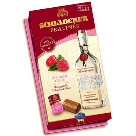 Schladerer Pralines with Raspberry Brandy 127g
