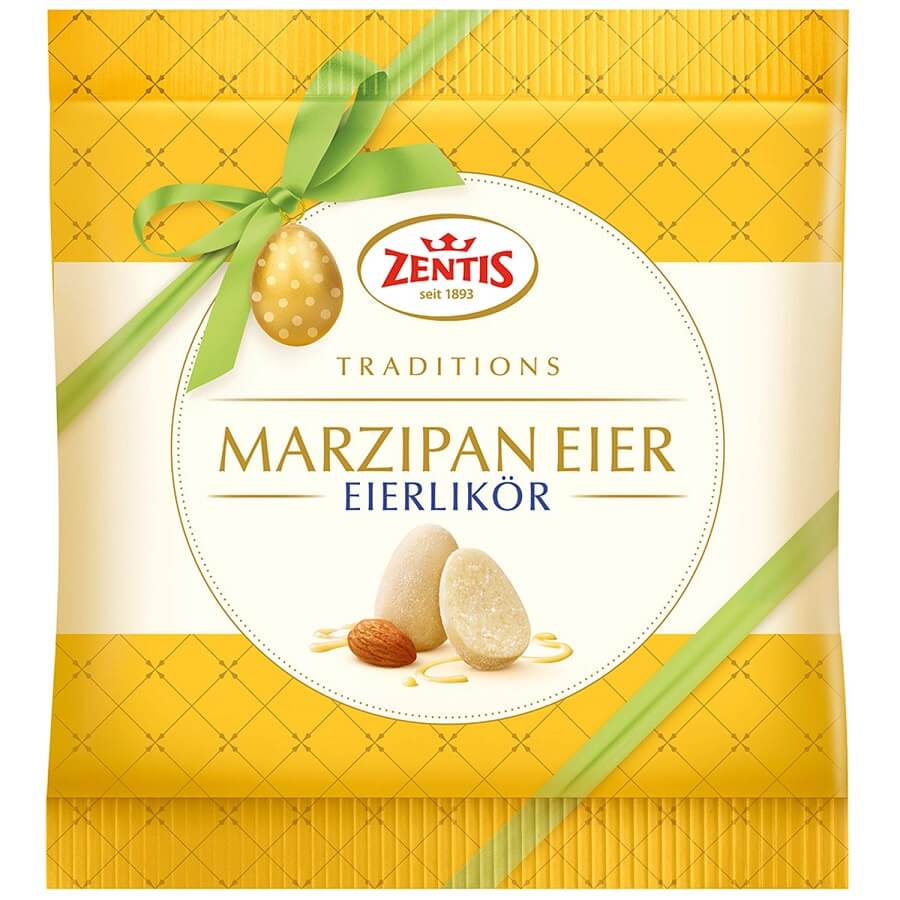 Zentis Marzipan Eier Eierlikoer 125g
