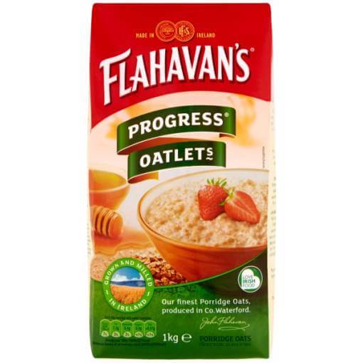 BEST BY FEBRUARY 2026: Flahavans Medium Oatmeal Porridge 1kg