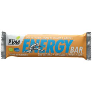 BEST BY JANUARY 2026: PVM Caramel Nut Energy Bar 45g