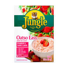 BEST BY MARCH 2026: Jungle Oatso Easy Strawberry Yoghurt Flavour 500g
