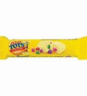 BEST BY FEBRUARY 2026: Beacon White Chocolate Bar Jelly Tots HEAT SENSITIVE ITEM. PLEASE ADD ITEM 122942 TO THE ORDER TO TRY TO PROTECT CHOCOLATES FROM HEAT DAMAGE 48g
