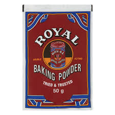 BEST BY MARCH 2026: Royal Baking Powder 50g