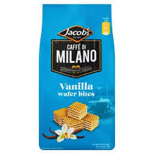 BEST BY FEBRUARY 2026: Jacobs Vanilla Wafer Bite Biscuits 125g