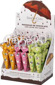 Simon Coll Milk Chocolate Easter Umbrellas 35g