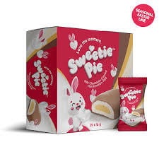 Beyers Sweetie Pie Vanilla Marshmallow Egg Coated in Milk Chocolate 384g