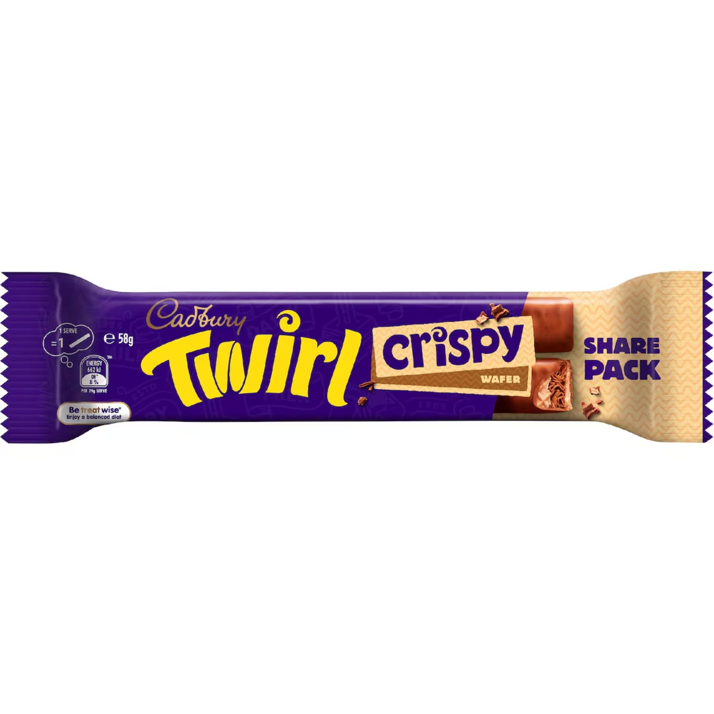 CADBURY TWIRL CRISPY 58G