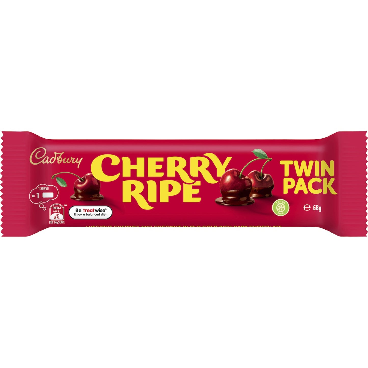 CADBURY CHERRY RIPE 68G
