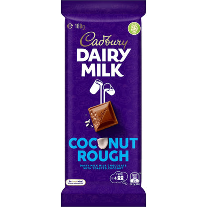 CAD DAIRY MILK COCONUT ROUGH 180G