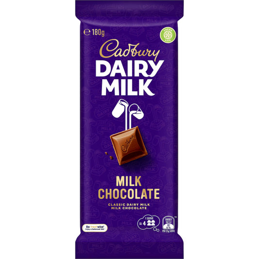 CAD DAIRY MILK MILK CHOCOLATE 180G