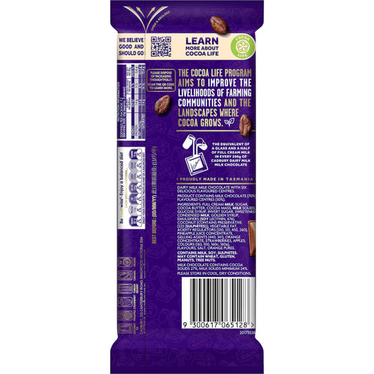 CAD DAIRY MILK SNACK 180G