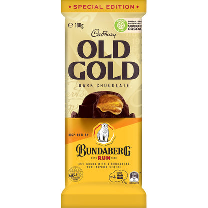CAD OLD GOLD BUNDABERG RUM 180G