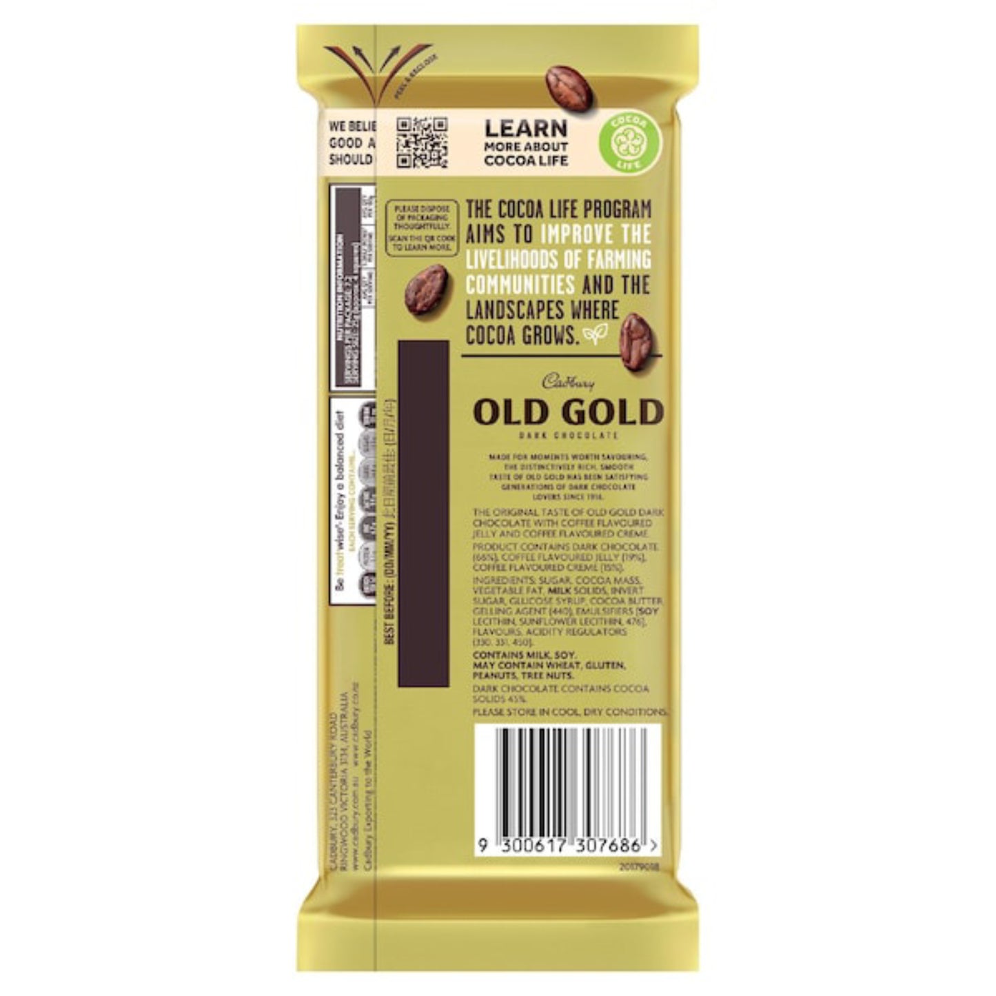 CAD OLD GOLD ESPRESSO AFFOGATO 180G