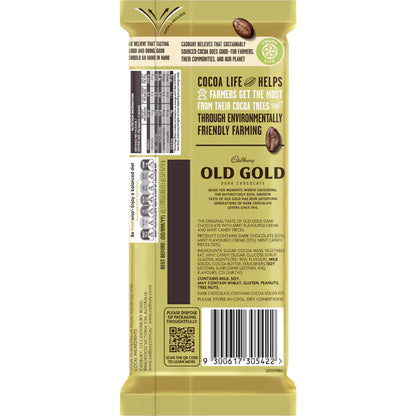 CAD OLD GOLD SLICES MINT CRÈME 170G