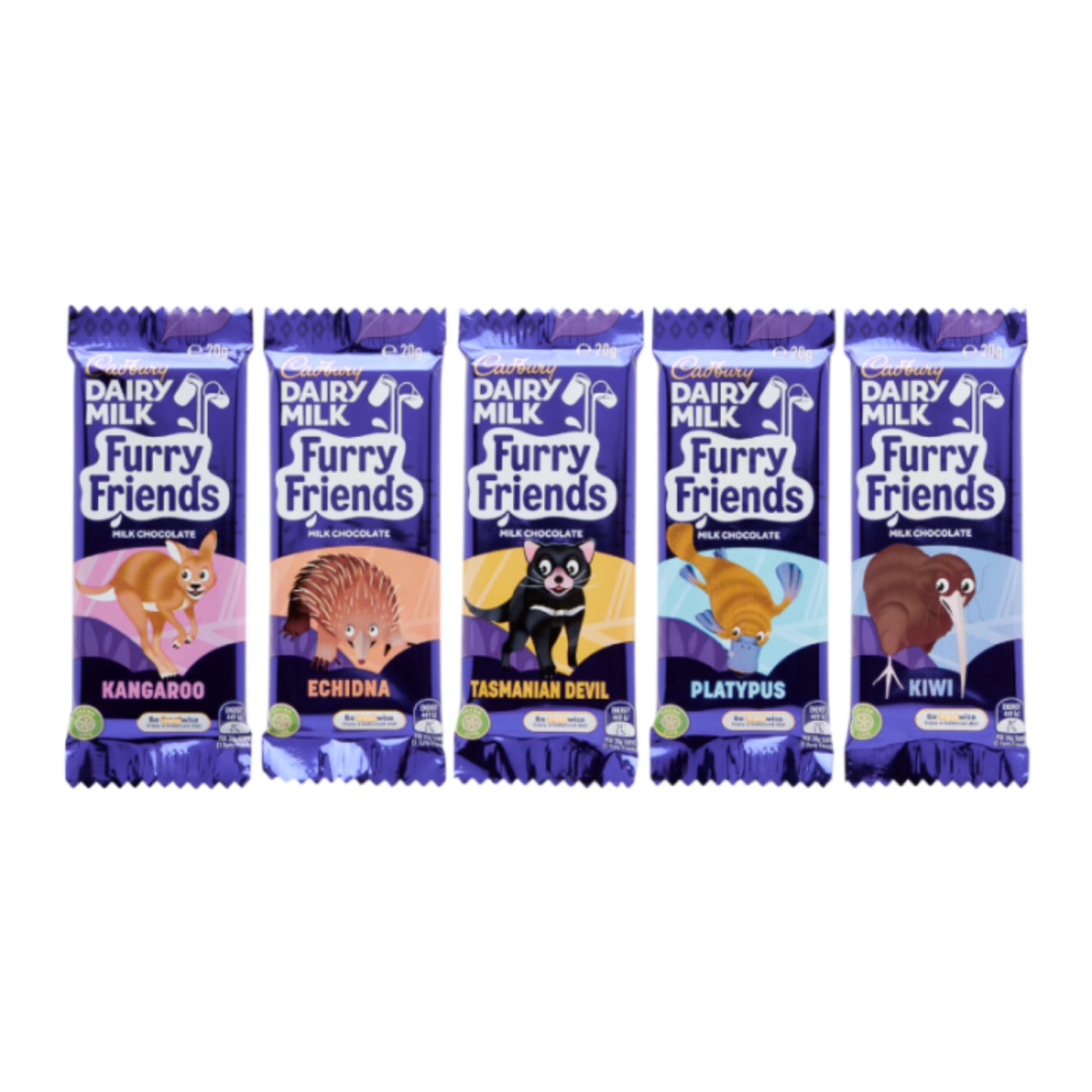 CADBURY DAIRY MILK FURRY FRIENDS 20G