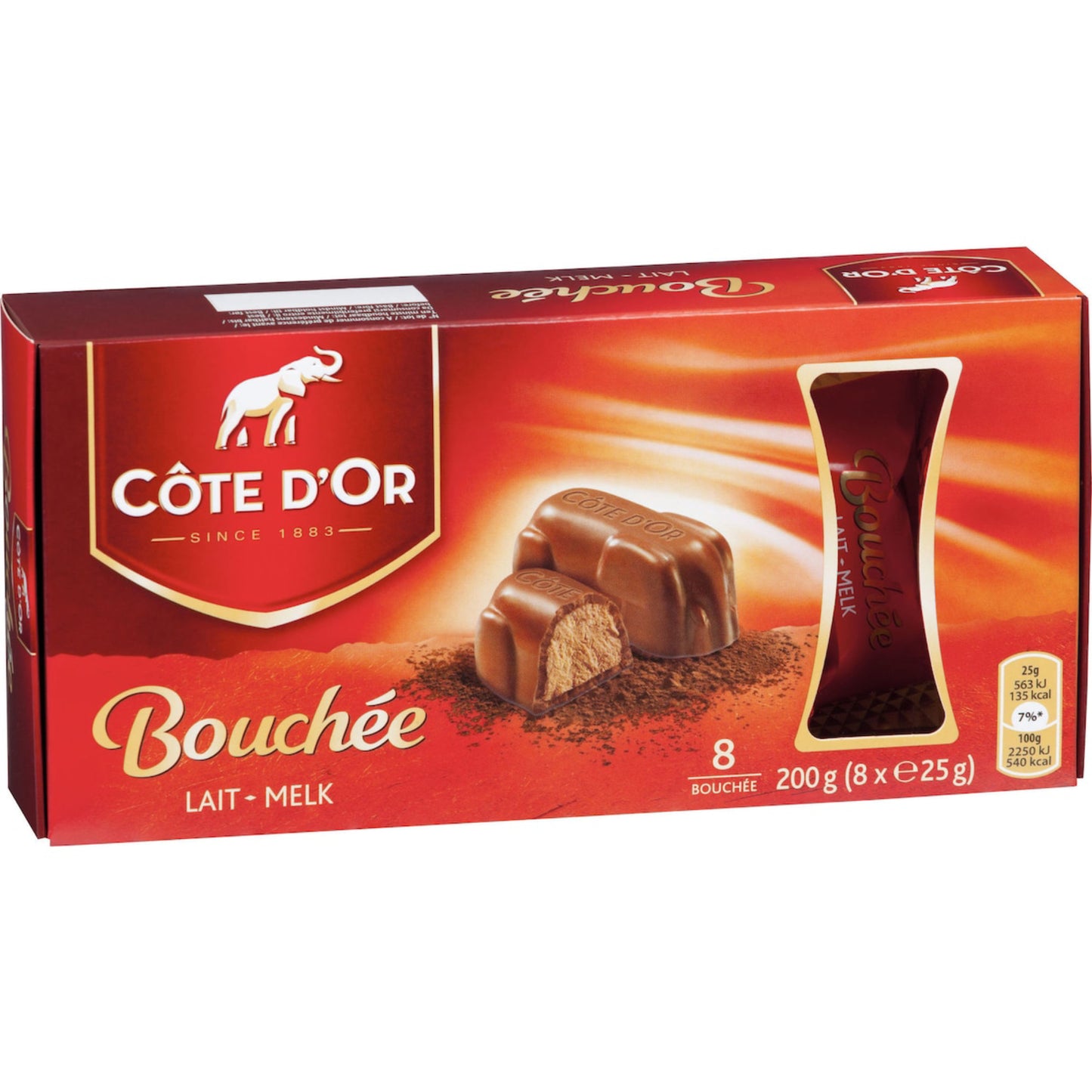 COTE DOR BOUCHEE (8X25G)